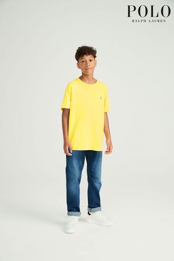Polo Ralph Lauren Boys Cotton Logo T-Shirt (C05451) | £42 - £45
