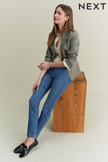 Mid Blue Super Soft Slim tailored Jeans (C05615) | £28