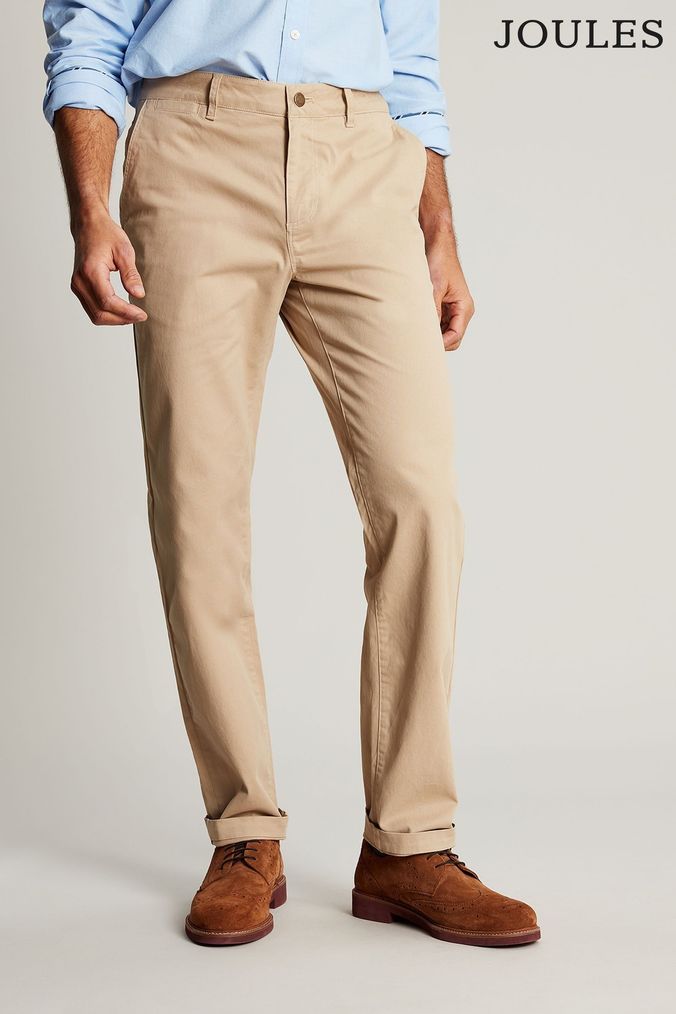 Joules Mens Y Launchino Classic Stretch Stylish Stretch Chinos Trousers   Outdoor Look