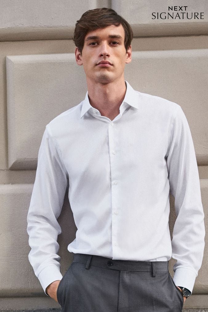 Next white dress shirt store