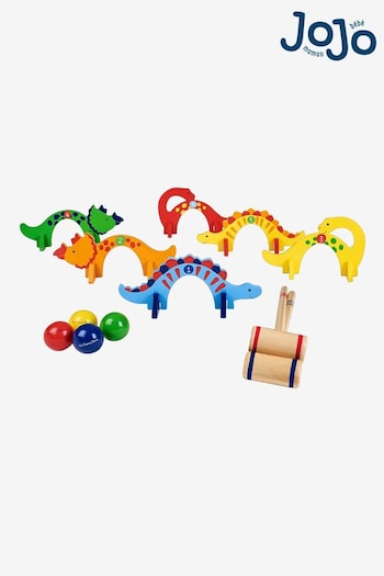 JoJo Maman Bébé Multi Dinosaur Croquet Game (C05779) | £28