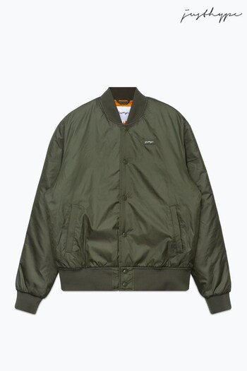 Hype. Adults Green Scribble Bomber Jacket (C06074) | £60