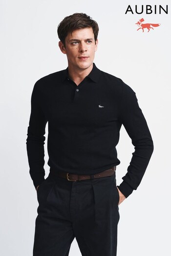 Aubin Thorne Knitted Polo Shirt (C06223) | £79