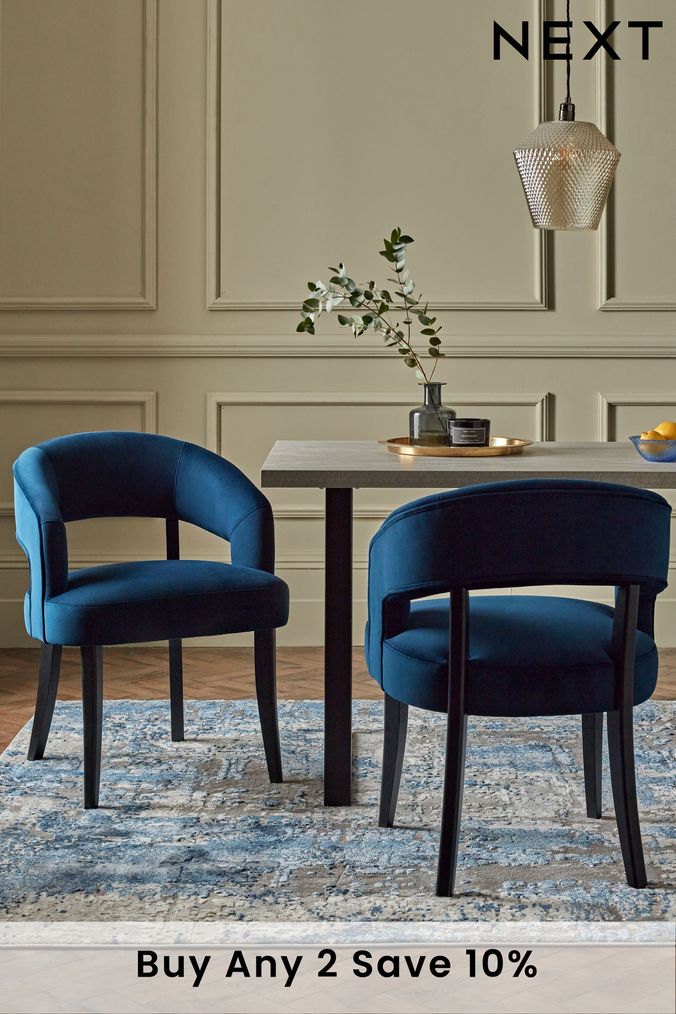 Next navy dining chairs deals