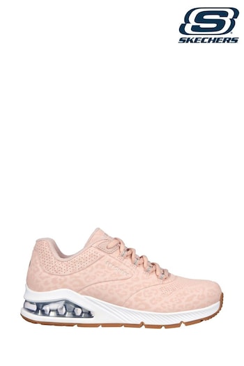 Skechers Wome Pink Uno 2 In Kat Neato Shoes (C06439) | £89