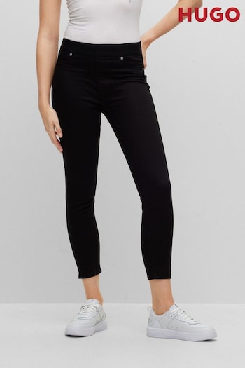 HUGO Extra Slim Black Jeans Black (C06569) | £99