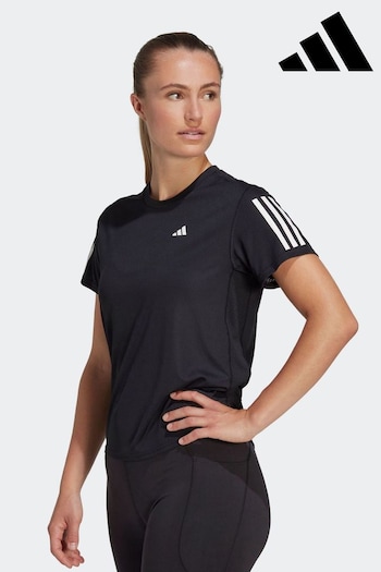 adidas Black Performance Running Own The Run T-shirt (C07129) | £30