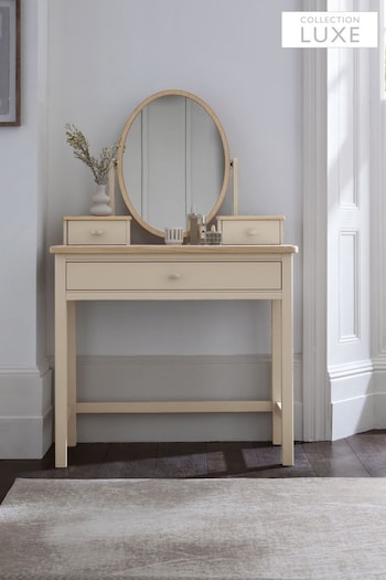 Stone Hampton Painted Oak Collection Luxe Console Dressing Table (C07175) | £675