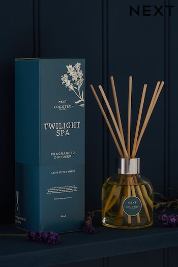 Country Luxe Twilight Spa Lavender & Cardamom 60ml Fragranced Reed Diffuser (C07292) | £9