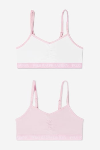 Girls Bralette Set 2 Pack in Pink (C07424) | £15