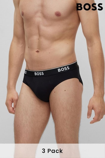 BOSS Black Power Briefs 3 Pack (C07516) | £39