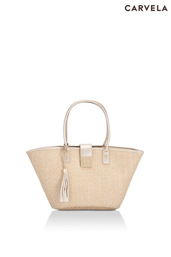 Carvela Gold Mandy Basket Bag (C07592) | £79