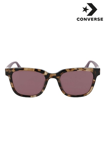 Converse Gameday Brown Rise Up Tortoiseshell Sunglasses (C07874) | £110