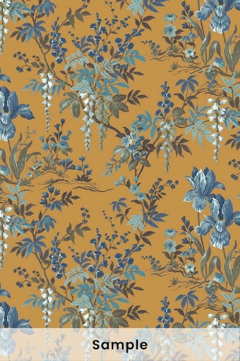Woodchip & Magnolia Yellow Hestia Sample Wallpaper (C08722) | £2