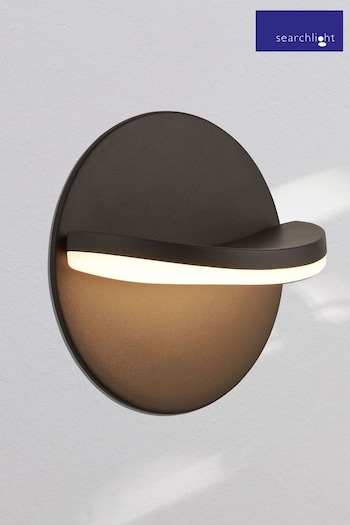 Searchlight Grey Micro Grey And White Outdoor Wall Light (C08814) | £35