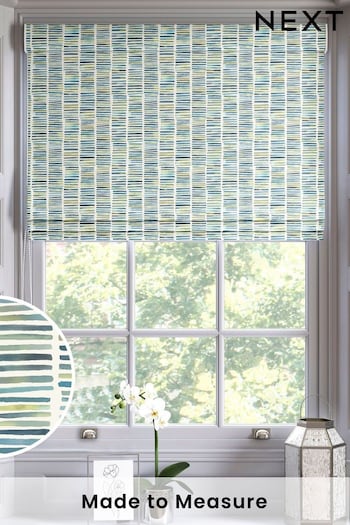 Spa Blue Clapton Made To Meaure Roman Blind (C09562) | £79