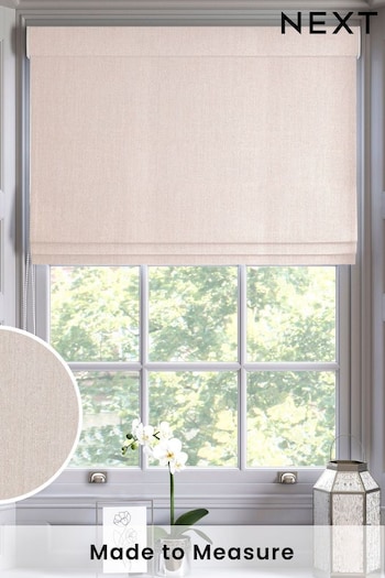 Pink Glittery Made To Measure Roman Blind (C09668) | £79