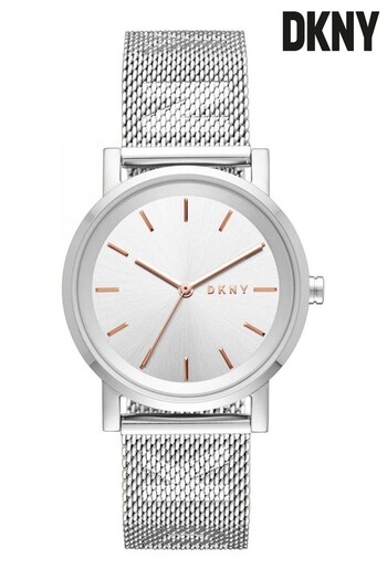 DKNY Ladies Silver Tone Soho Watch (C09994) | £129