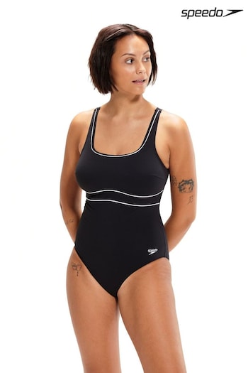 Speedo Centre Eclipse Black Swimsuit (C10052) | £51