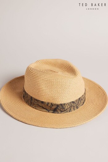 Ted Baker Natural Hurrca Straw Hat (C10304) | £45