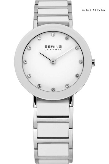 Bering Ladies White Watch (C10728) | £189