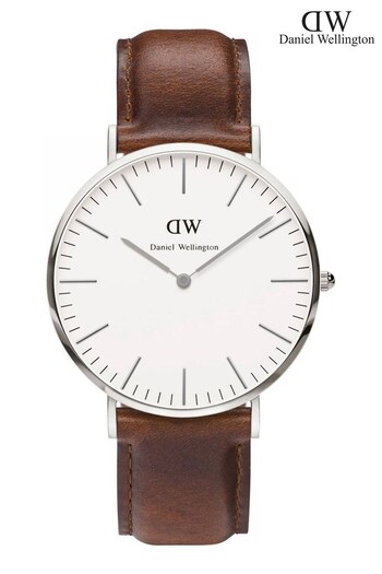 Daniel Wellington Gents Brown Classic 40 St Mawes Classic Watch (C10835) | £169