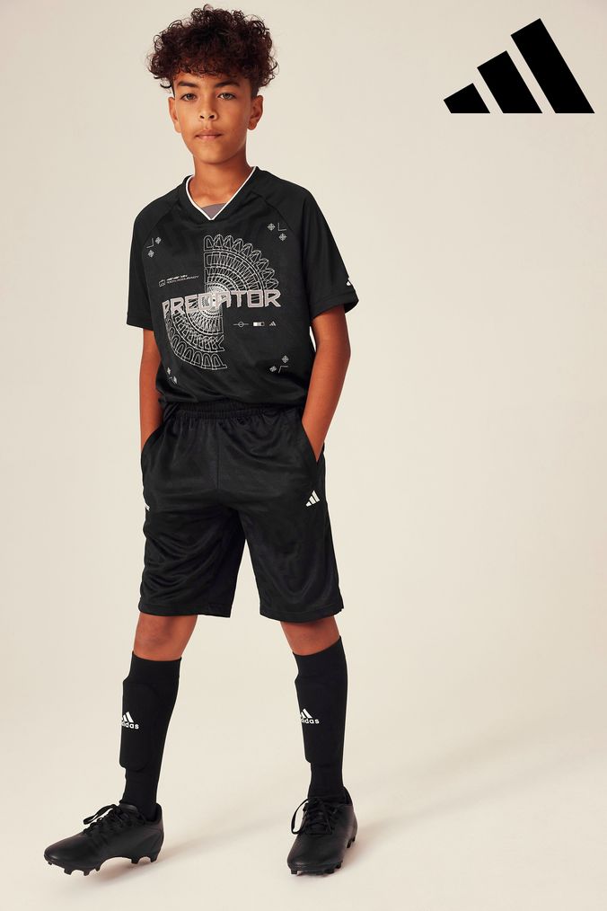 Buy Girls Black Adidas Shorts Online Next UK