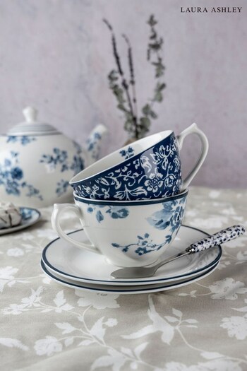 Laura Ashley Blue Cup and Saucer Collectables (C11089) | £30