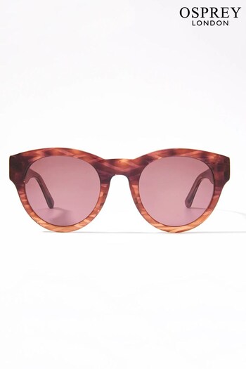 OSPREY LONDON Hacienda Brown Sunglasses (C11144) | £65