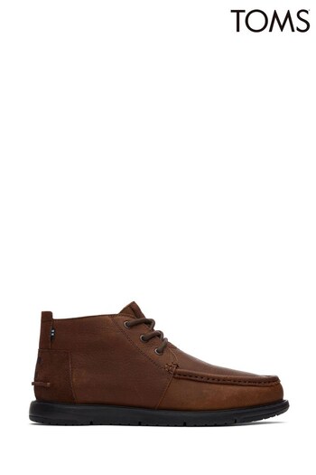 TOMS Navi Moc Chukka Brown Boots (C11343) | £135