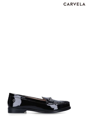 Carvela Comfort Black Snap Shoes (C11344) | £99