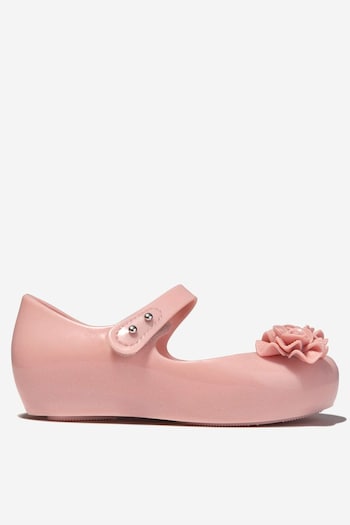 Girls Ultragirl Garden Shimmer Jelly Shoes in Pink (C11431) | £27