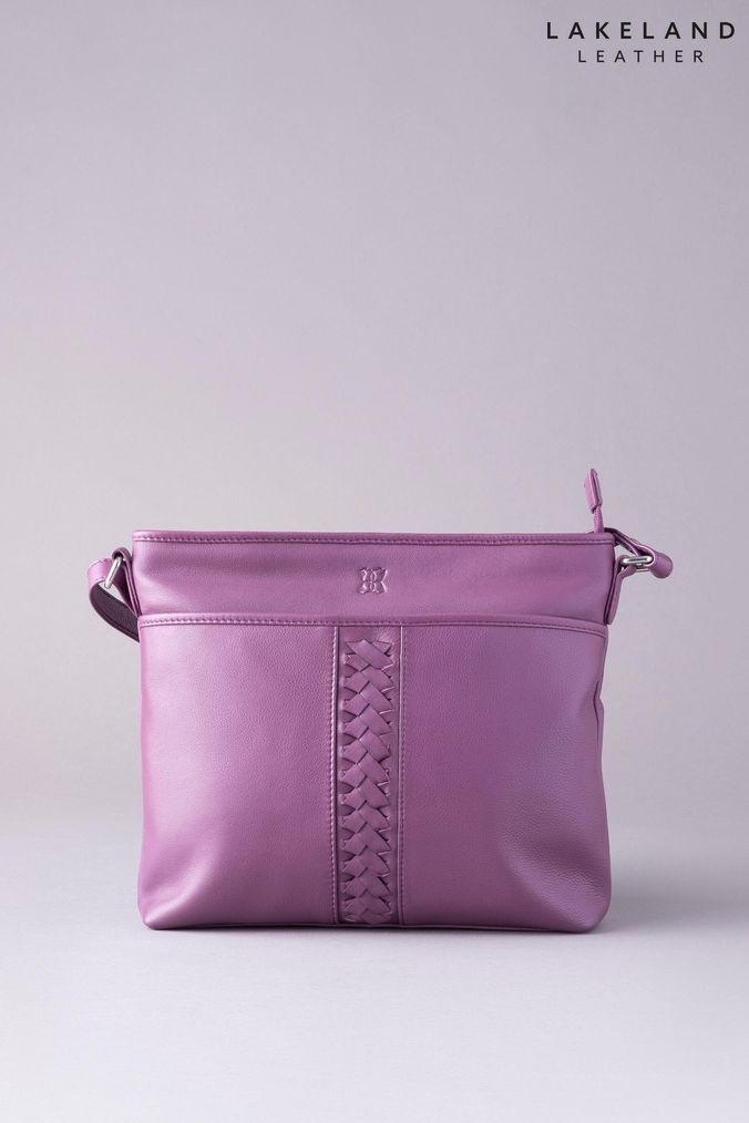 Purple leather deals handbags uk