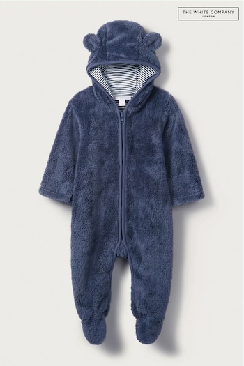 The White Company Teddy Bear Fleece Toddler Pramsuit (C12631) | £34