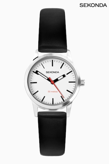 Sekonda Ladies Nordic Leather Strap White Watch (C13438) | £54.99