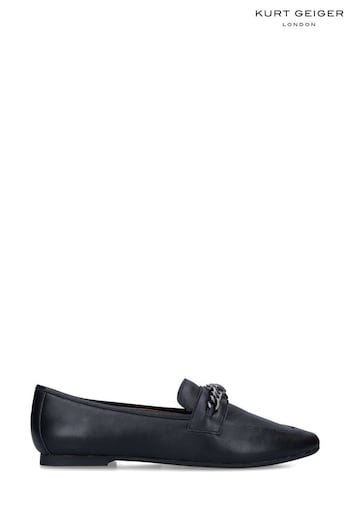 Kurt Geiger London Chelsea Loafer Black Shoes (C13688) | £99