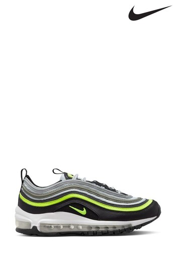 Nike Running Black Air Max 97 Youth Trainers (C14125) | £110
