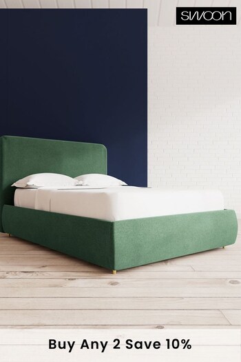 Swoon Smart Wool Hunter Green Brockham Divan Bed (C14141) | £1,159 - £1,249