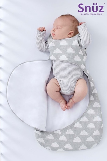 Snuz Grey Cloud Nine 1 Tog Baby Sleeping Bag (C14217) | £30