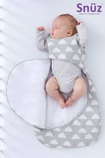 Snuz Grey Cloud Nine 1 Tog kids Sleeping Bag (C14217) | £30