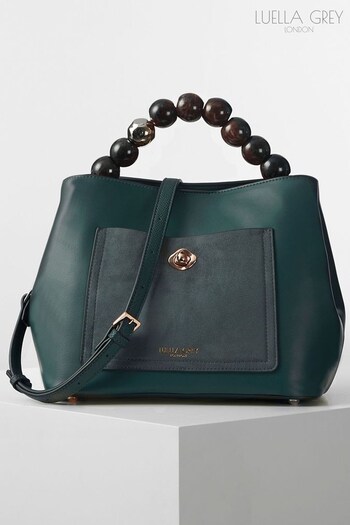 Luella Grey Blue Lucia Crossbody Bag (C14311) | £110