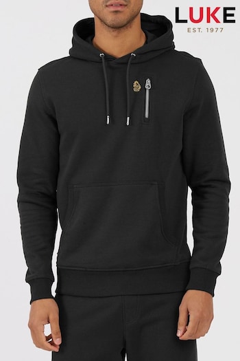 Luke 1977 Los Angeles 2 Black Hoodie (C14435) | £70