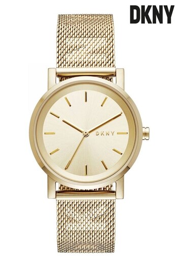 DKNY Ladies Gold Toned Soho Watch (C14616) | £129