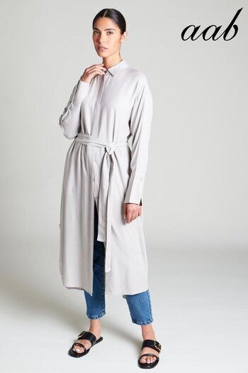 Aab Grey Shirt Dress (C14766) | £62
