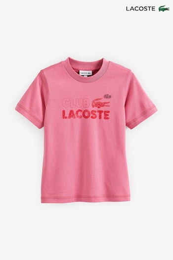 Lacoste Unisex Pink Children Summer Pack T-Shirt (C14829) | £25 - £40