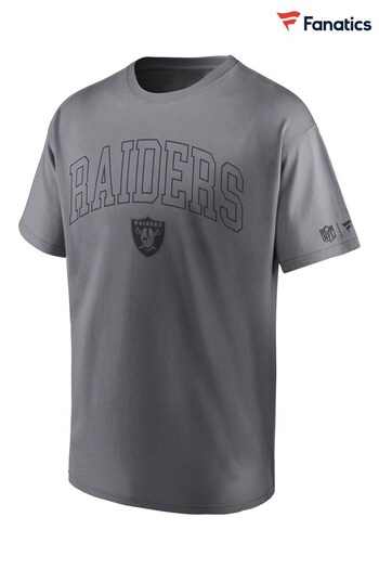 Fanatics Grey Las Vegas Raiders Downtime T-Shirt (C14854) | £32