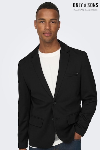 Only & Sons Black Smart Tailored Blazer (C15126) | £58