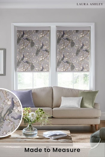 Laura Ashley Purple Belvedere Made To Measure Roller Blind (C15221) | £58