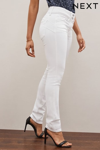 White Lift, Slim And Shape Slim Jeans coat (C15508) | £48