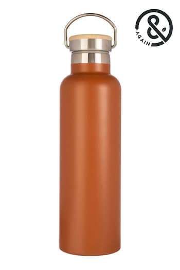 &Again Rust Double Wall Bottle 750ml (C15893) | £15